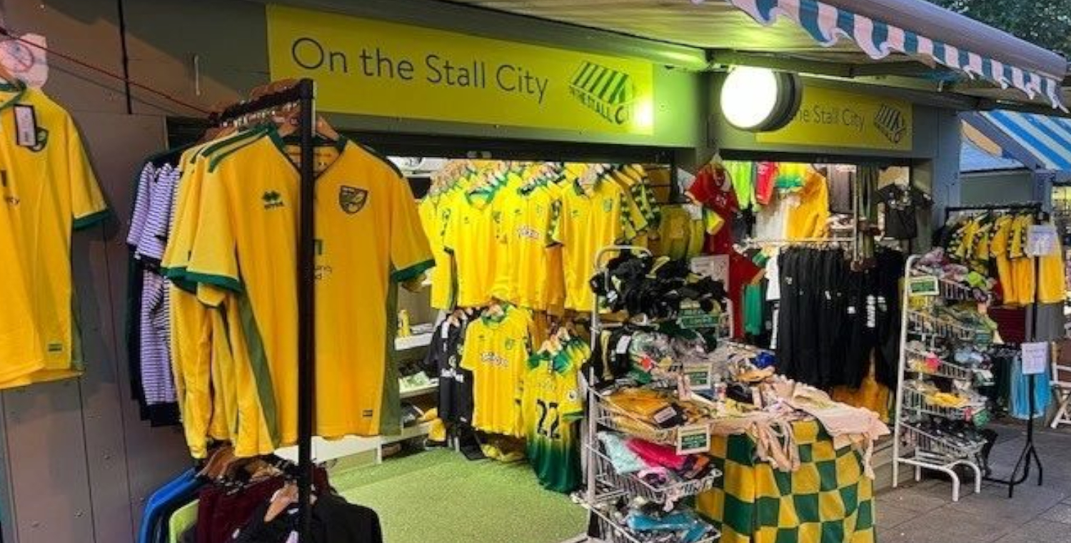 Our original stall in the market