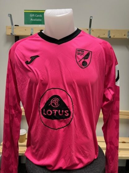 Long sleeved Norwich City Goalkeeper Shirt